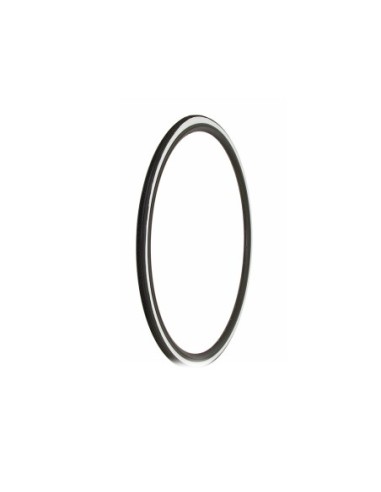 Tire 700 x 25c Black/White Side Wall HF-156.